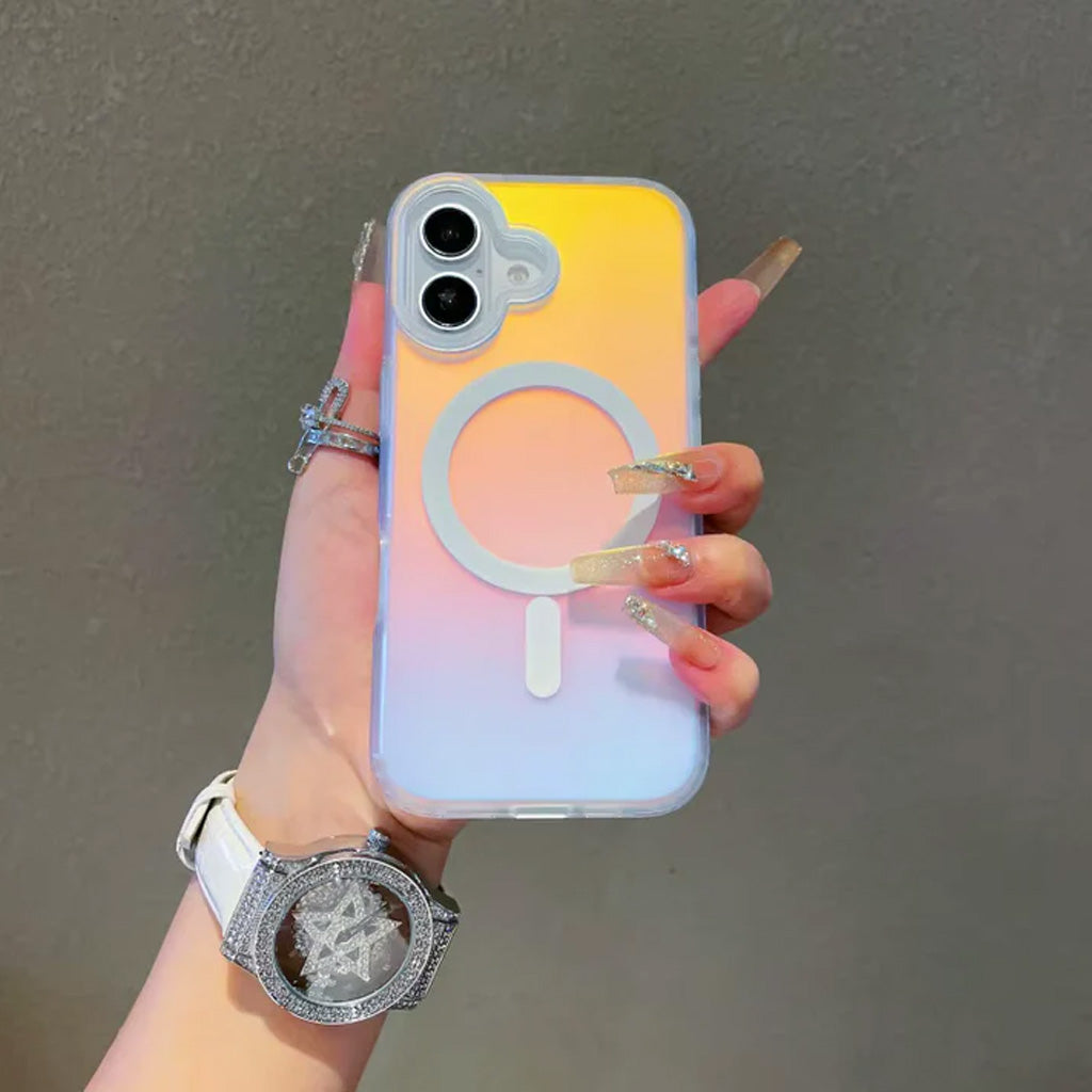 Laser Gradient Magnetic Phone Case