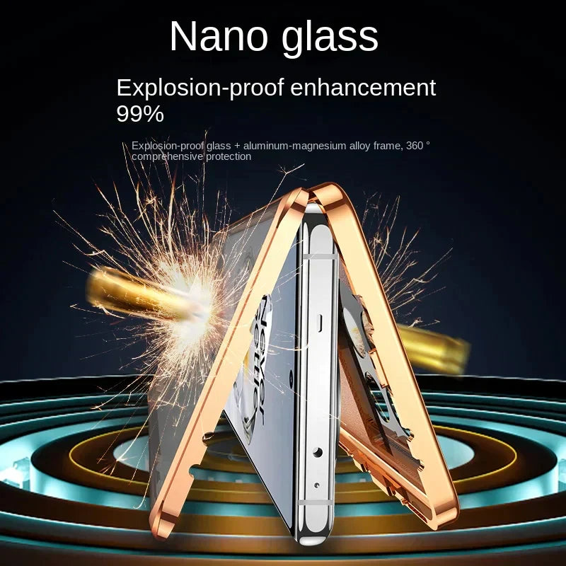 OnePlus Series - Double Sided Magnetic Leather Case