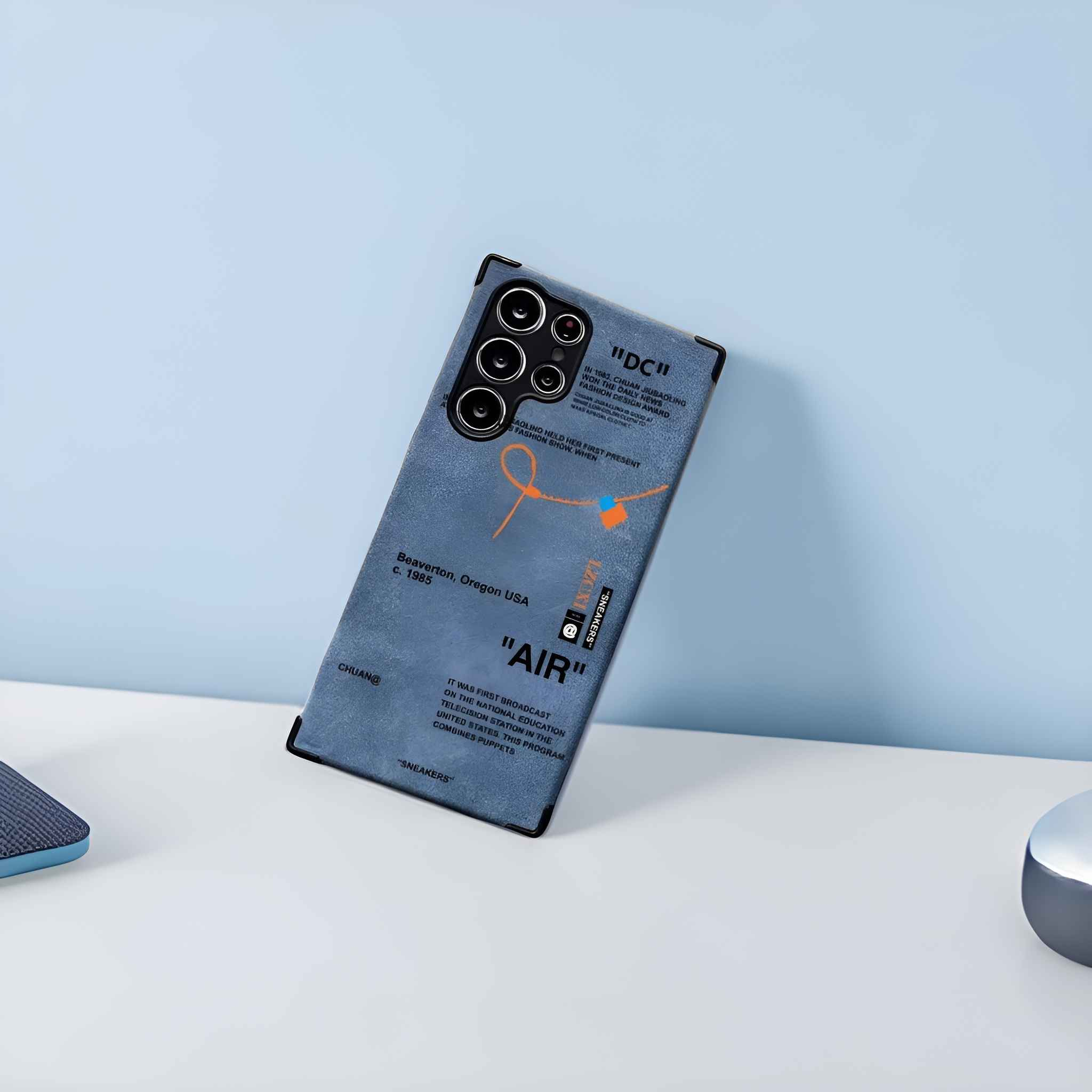 Galaxy S Series - Suede Cloth Texture Case