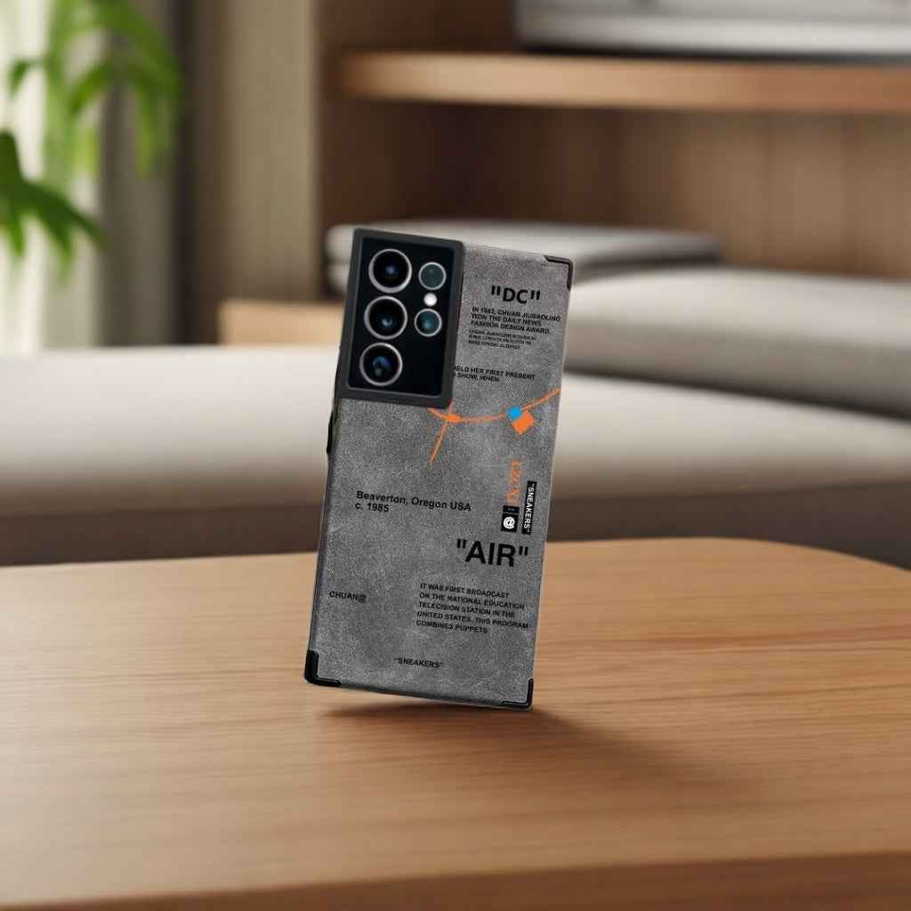 Galaxy S Series - Suede Cloth Texture Case