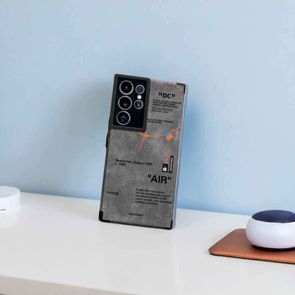 Galaxy S Series - Suede Cloth Texture Case