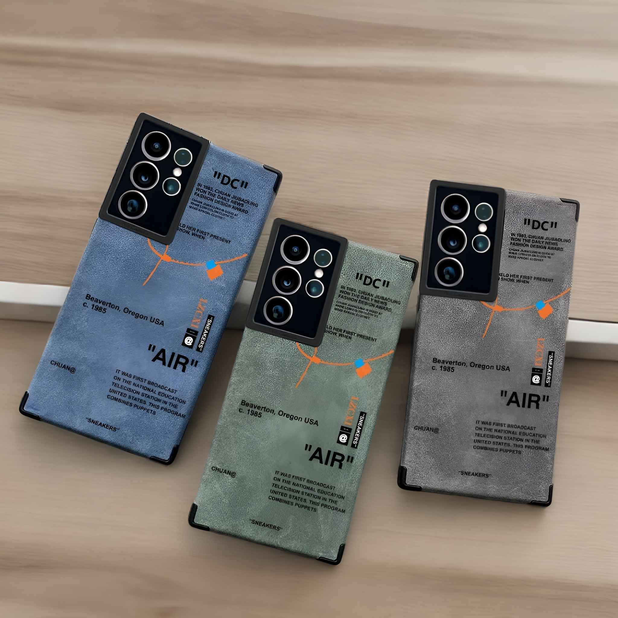 Galaxy S Series - Suede Cloth Texture Case