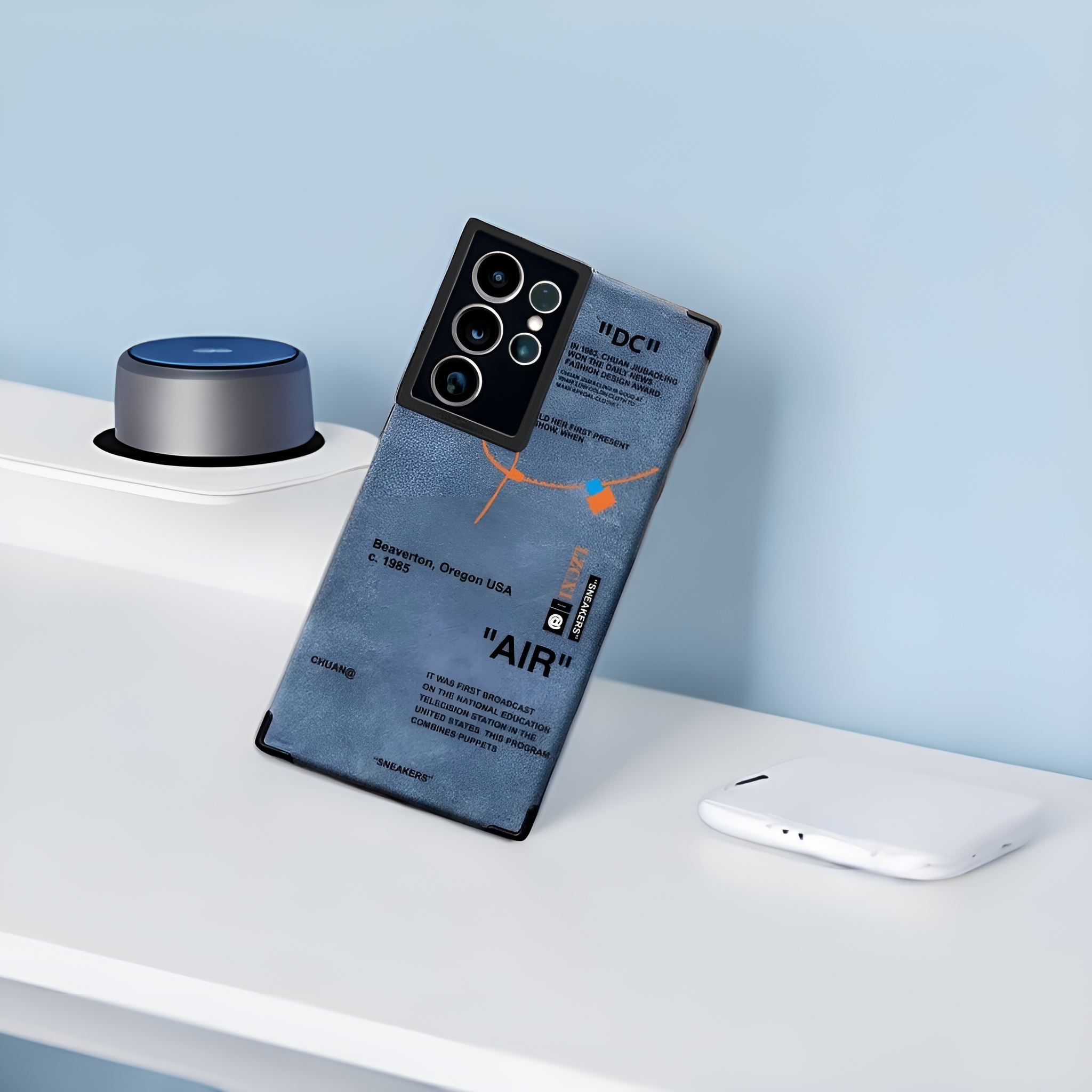 Galaxy S Series - Suede Cloth Texture Case