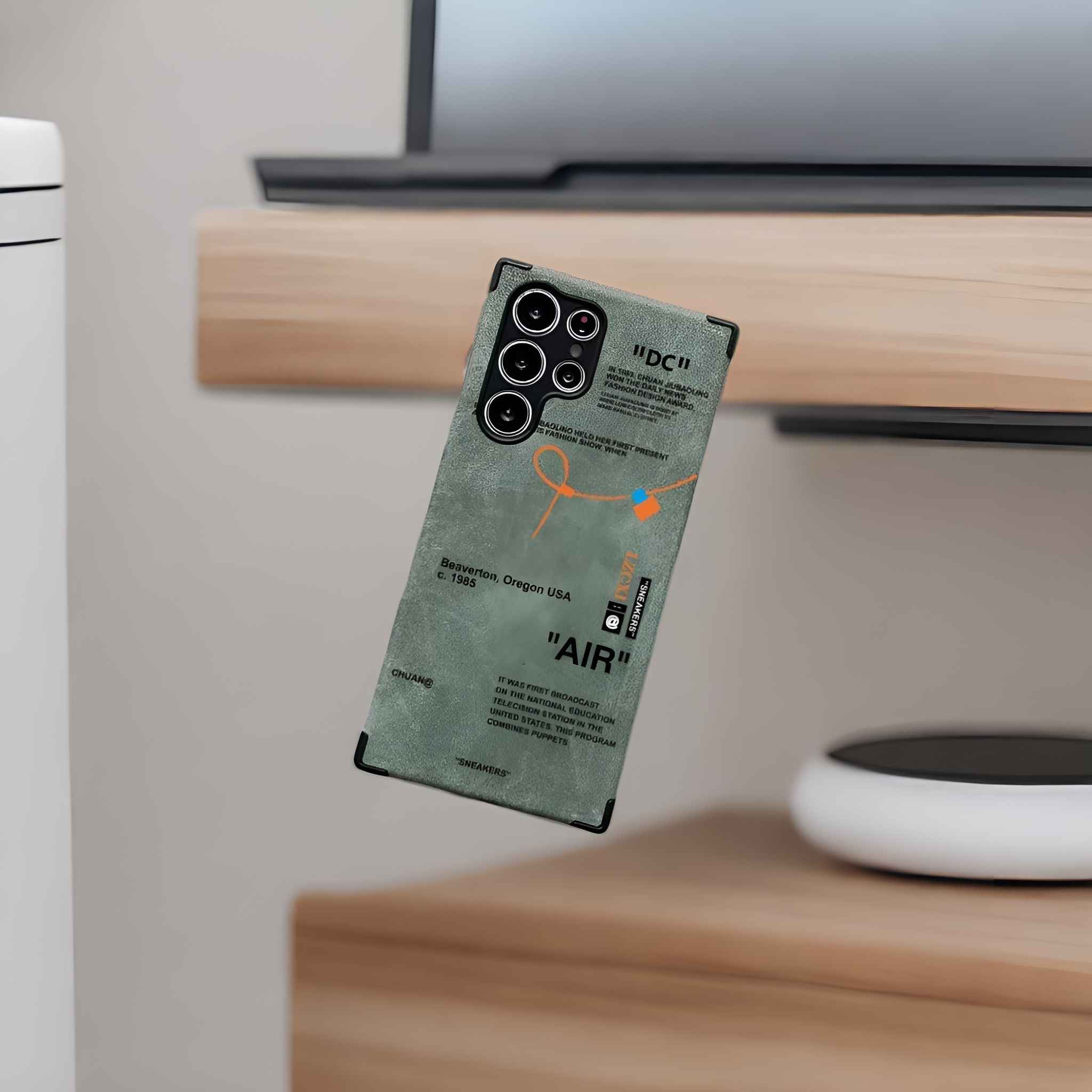 Galaxy S Series - Suede Cloth Texture Case