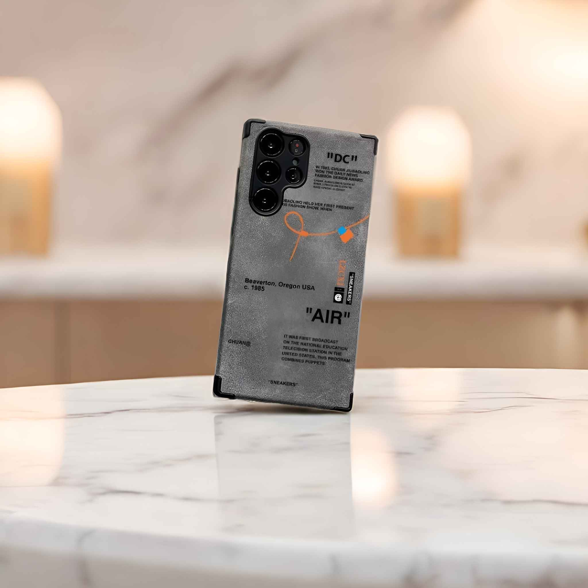 Galaxy S Series - Suede Cloth Texture Case