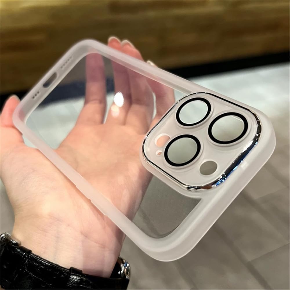 Transparent Lens Protection Case -iPhone