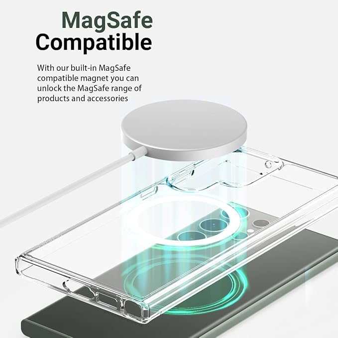 Galaxy S Series - Transparent Magsafe Case