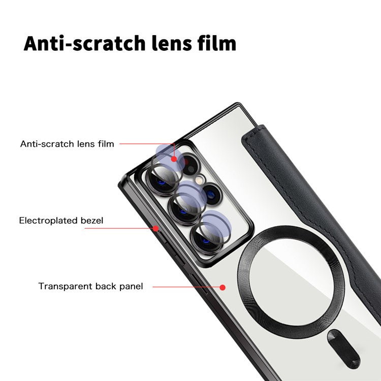 Magsafe Leather Flip Case