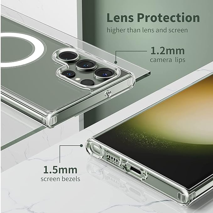 Galaxy S Series - Transparent Magsafe Case