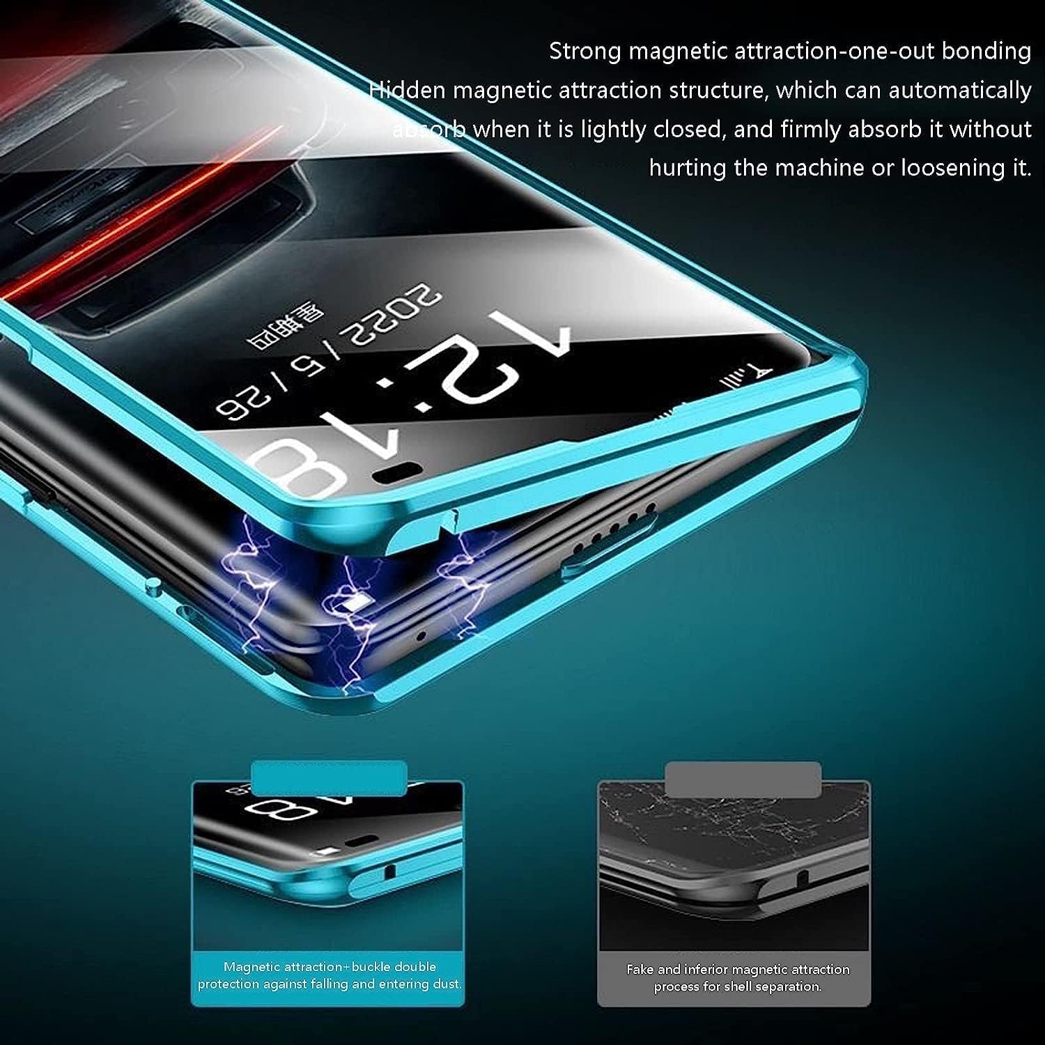 OnePlus Series - Double Sided Magnetic Leather Case