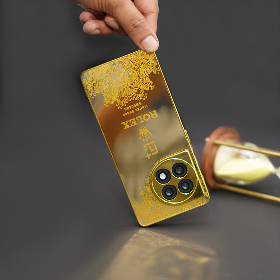 Luxe Camera Protective Gold Plated Case - OnePlus