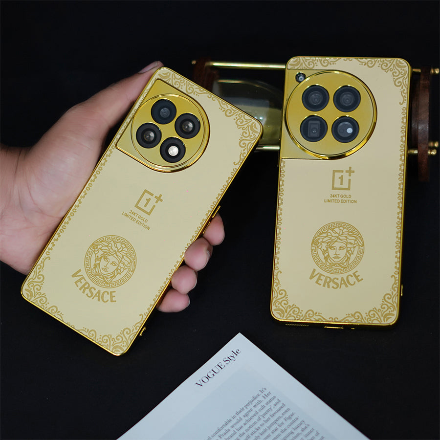 Luxe Camera Protective Gold Plated Case - OnePlus