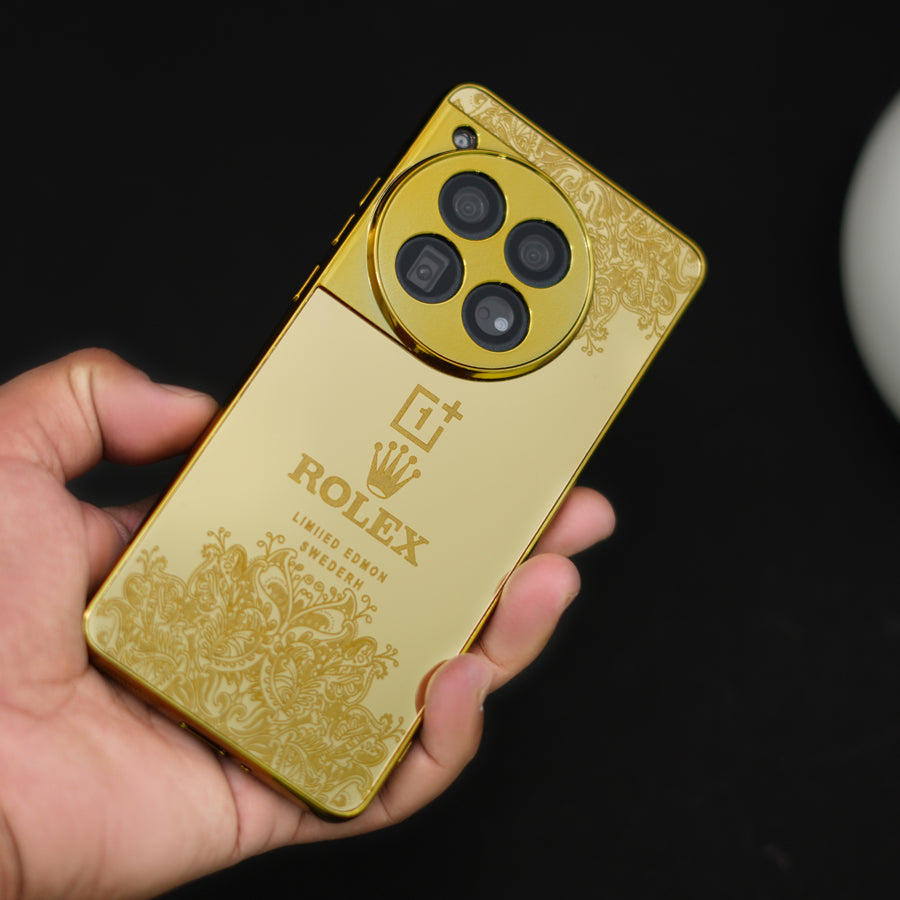 Luxe Camera Protective Gold Plated Case - OnePlus