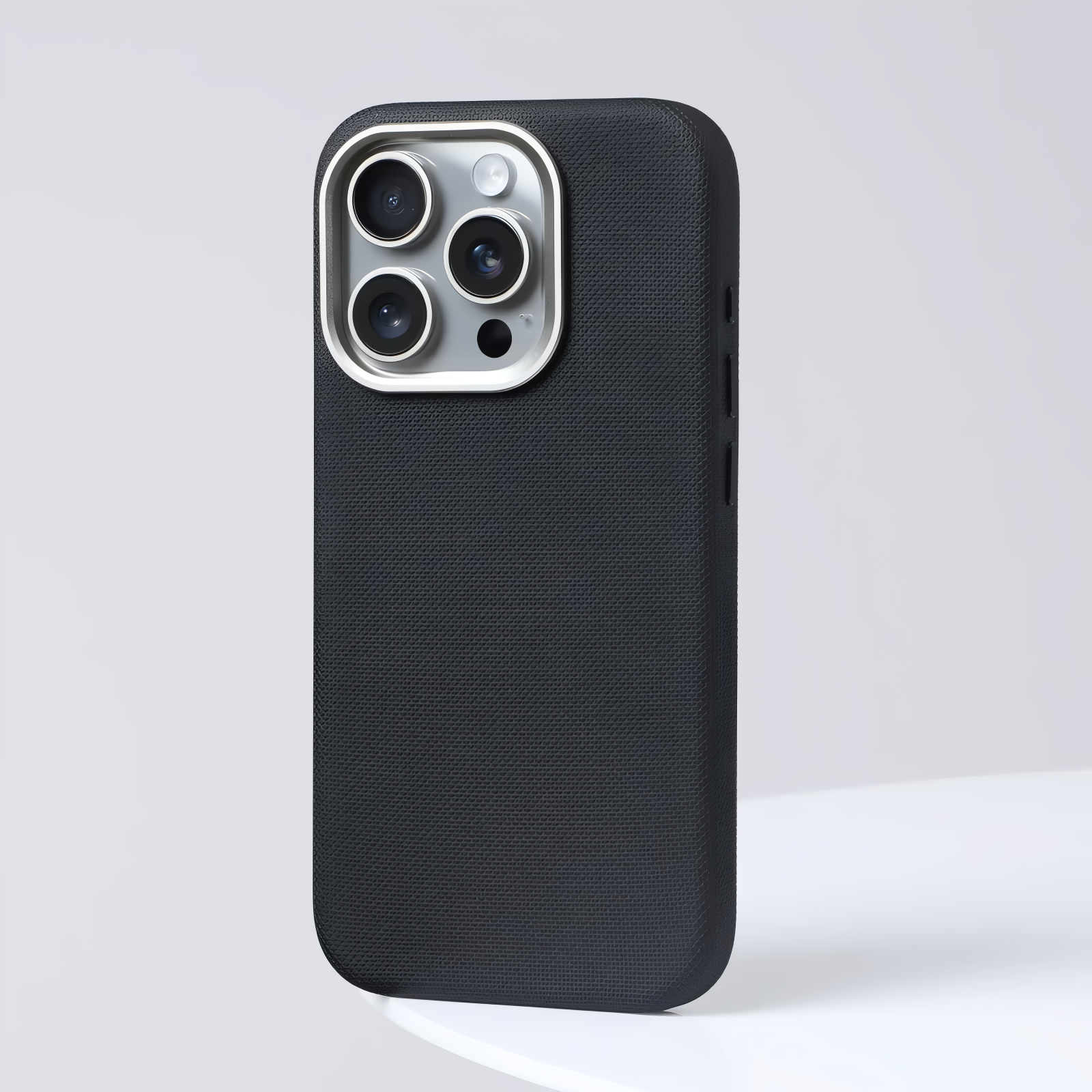 Diamond Texture Leather Case