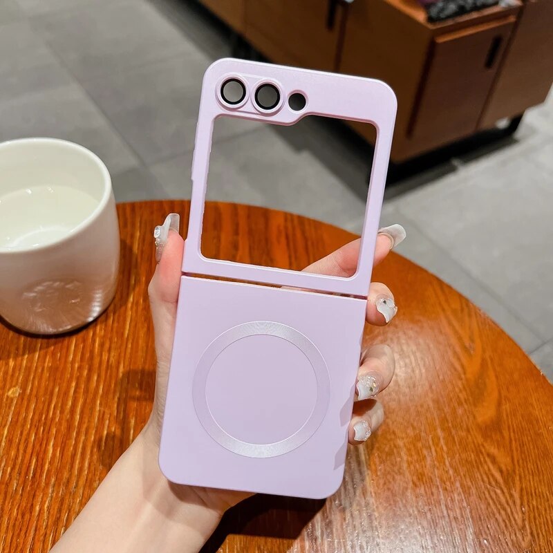 Galaxy Flip Series  - Wireless Charging Magsafe Cover