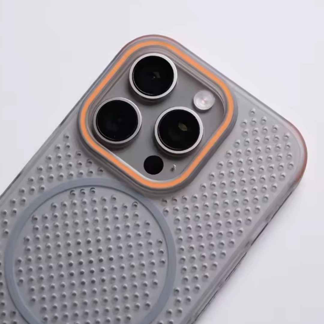 Grid Mesh Cooling MagSafe Case