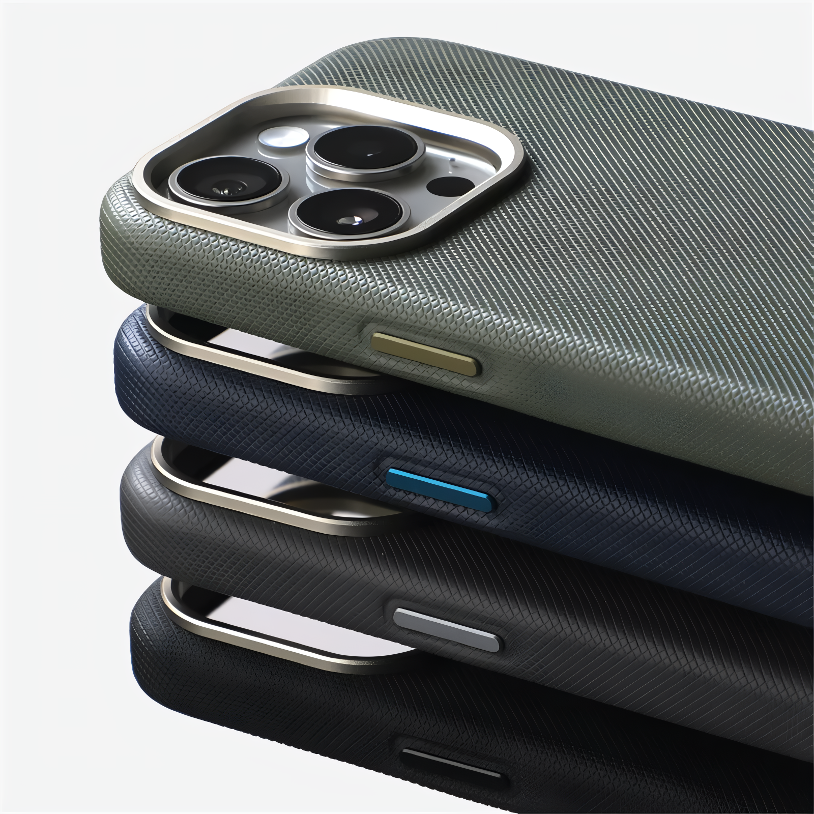 Diamond Texture Leather Case