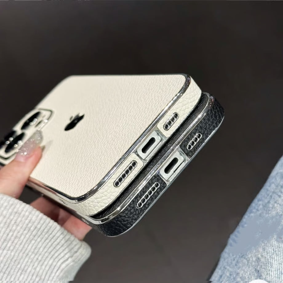Luxe Leather Shield Case - iPhone