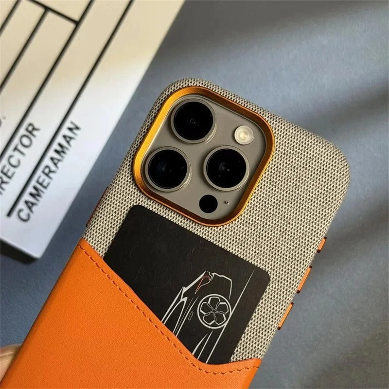 Premium Duplex Jeansy Leather Case - iPhone Series