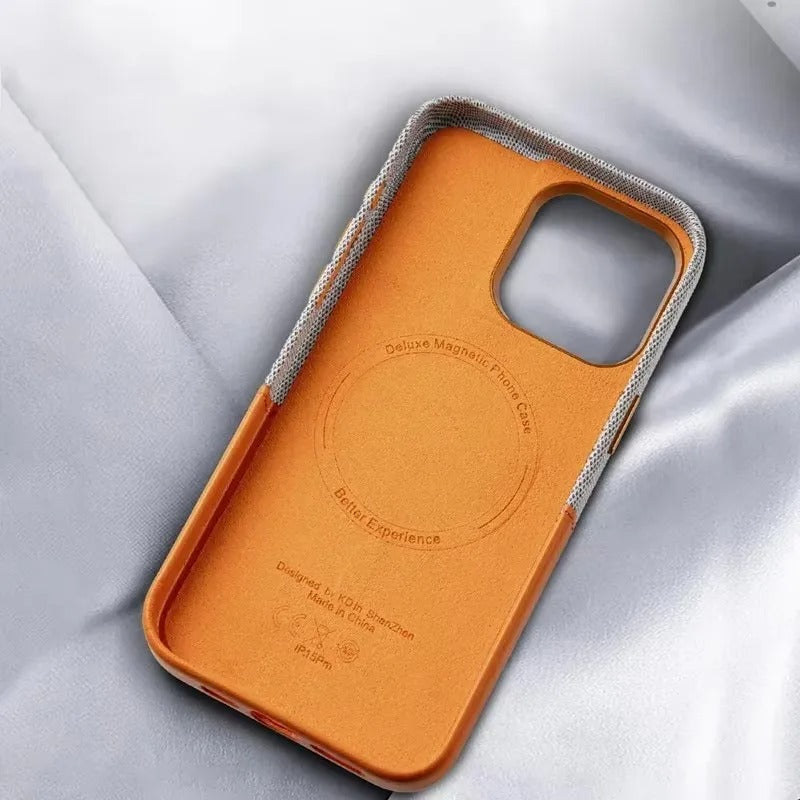 Premium Duplex Jeansy Leather Case - iPhone Series