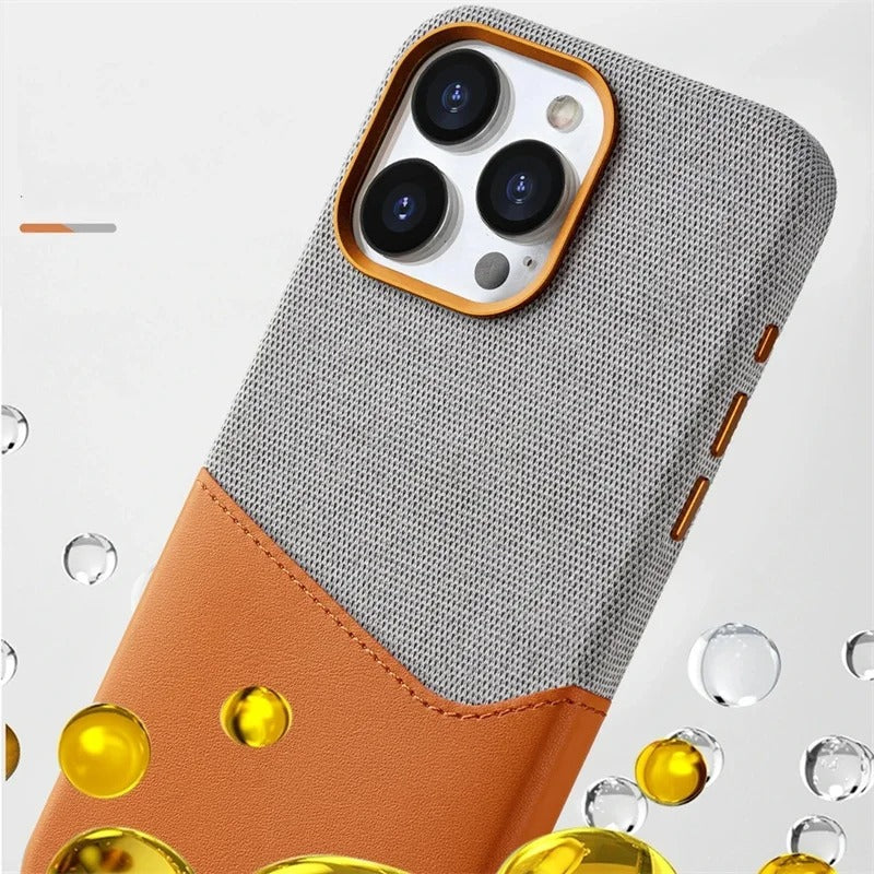 Premium Duplex Jeansy Leather Case - iPhone Series